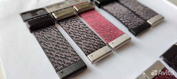 Ремешок жаккардовый нейлон для Garmin marq Fenix