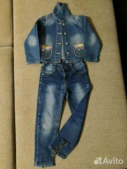 Джинсовый костюм