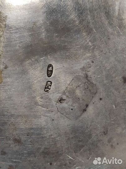 Серебряная вазочка, конфетница, сахарница