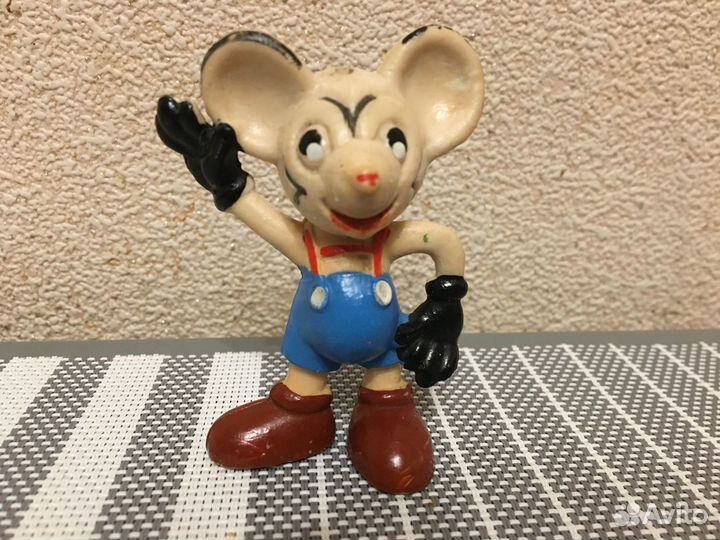 Игрушка коллекционная СССР Микки Маус