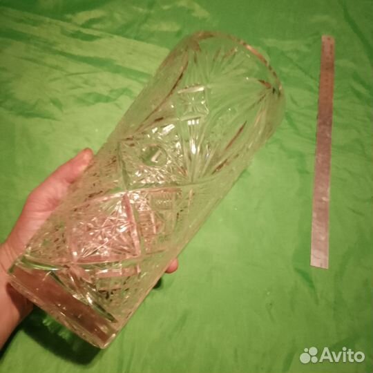 Хрустальная ваза Чехия