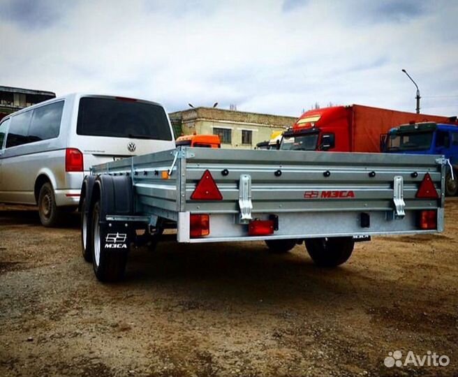 2-осный прицеп Мзса 3,5 х 1,5 борт 30 см