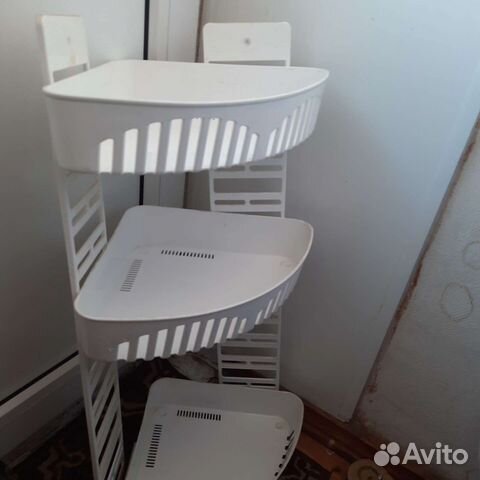 Угловая полка(3 яруса) + контейнер для сушки посуд