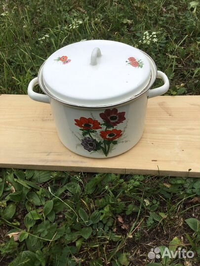 Набор эмалированных кастрюль Лысьва