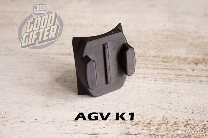 Крепление камеры GoPro на мотошлемы AGV K1