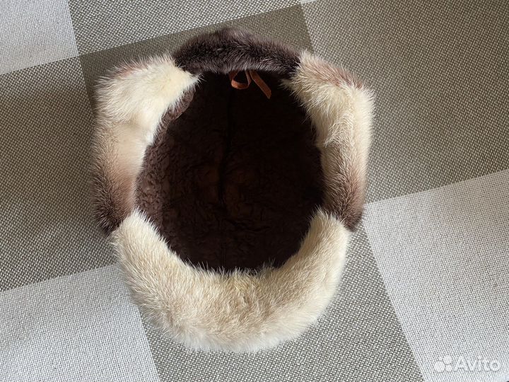 Шапка норковая женская