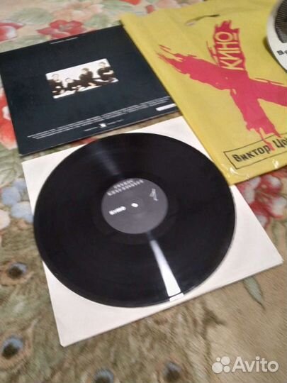 Кино черный альбом+плакат+пакет