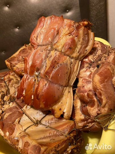 Козье молоко, яйца, копчёное мясо