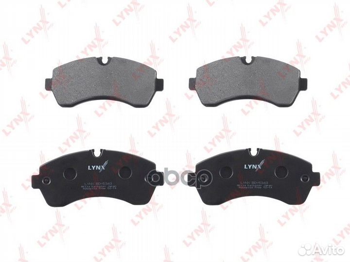 BD-5343 Колодки тормозные lynxauto BD-5343 lynx