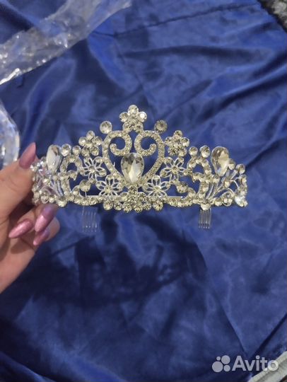 Корона тиара диадема свадебная