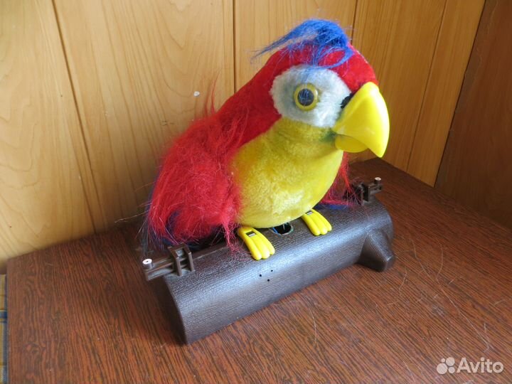 Игрушка звуковая интерактивная Попугай СССР