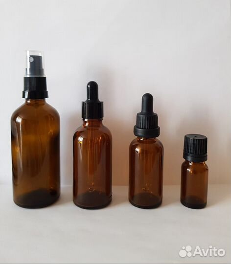 Флакон стекло с пипеткой 15мл.,30мл.,50мл.,100мл