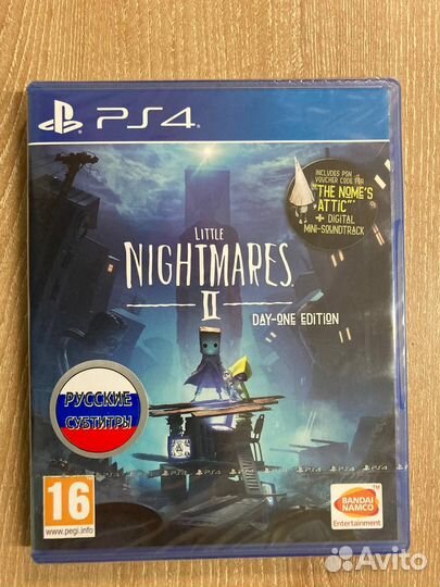 Sony PS4 диск Little Nightmares II - Day One,новый