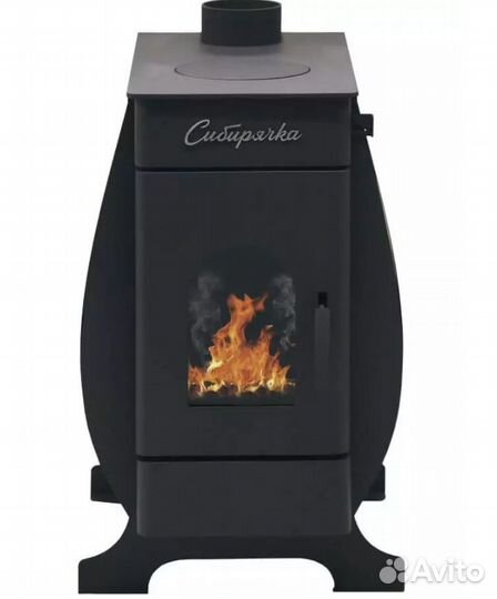 Печь воздухогрейная нмк Сибирячка 12кВт