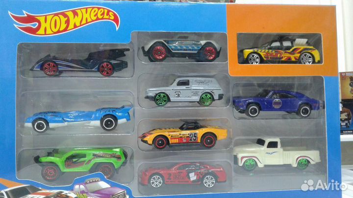 Машинка HW 10 шт 1110-1-3