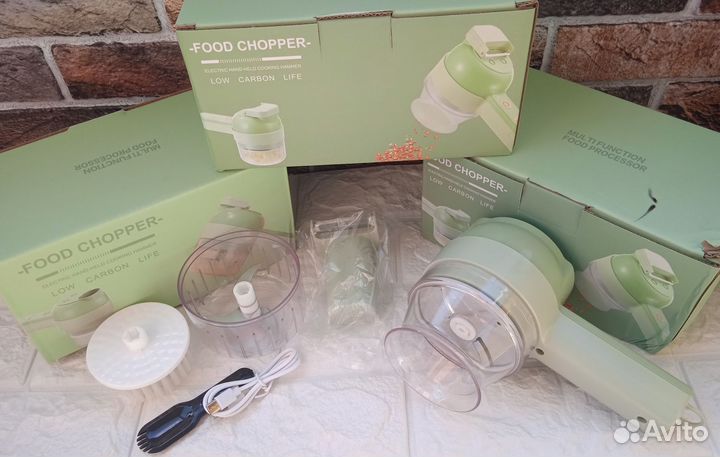 Измельчитель овощерезка блендер терка комбайн 4в1