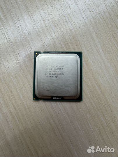 Процессор intel celeron E3200