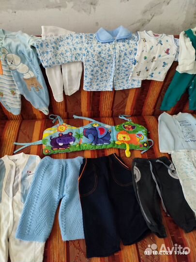 Вещи пакетом на мальчика от 0 до года
