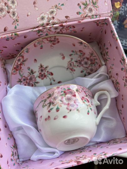 Чашка с блюдцем