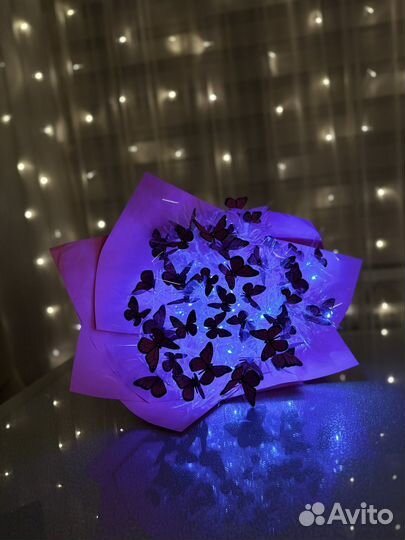 Букеты цветы из бабочек