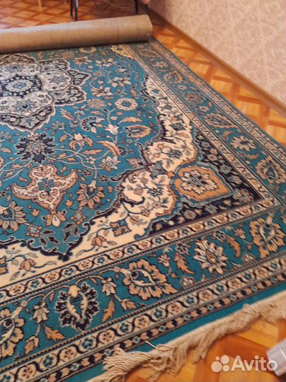 Ковер шерстяной 2 на 3 немецкий 1965годов