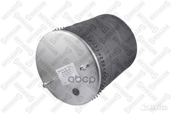 Пневмоподушка со стак.2шп.M12.1отв-шт.M22 низ: