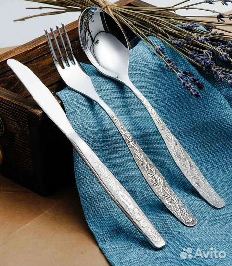 Ложки, вилки, ножи, новые