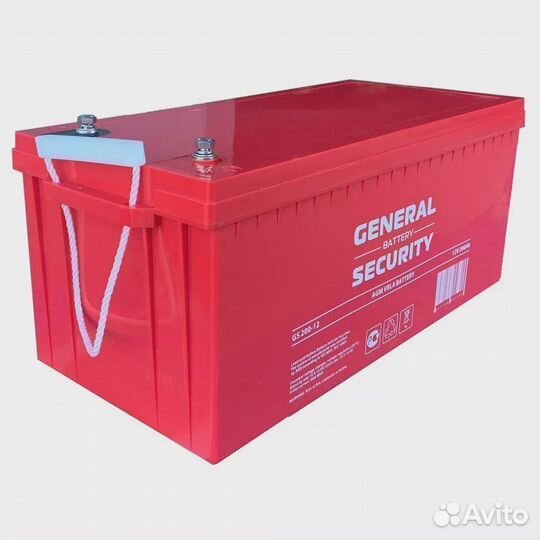 Аккумулятор General Security GS 200-12