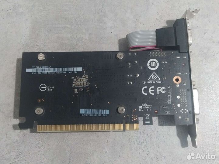 Видеокарта gt 710