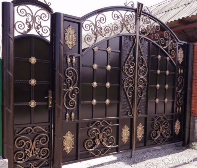 Кованые ворота