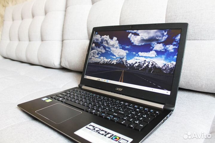 Acer Core i7,20Гб озу,ssd 250Гб,Geforce 940mx 2Гб