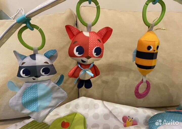 Развивающий коврик tiny love солнечная полянка