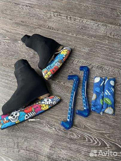 Коньки Edea Chorus 230, лезвие JWilson Gold Seal