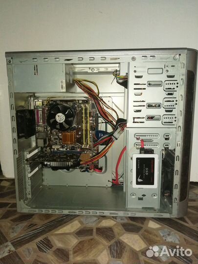 Пк 4/256SSD+320HDD, CPU 4х3.0ггц, GPU GTX650