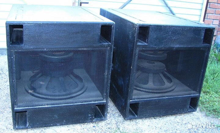 Сабвуферы MAG 1600-6400W 2шт Pro 18