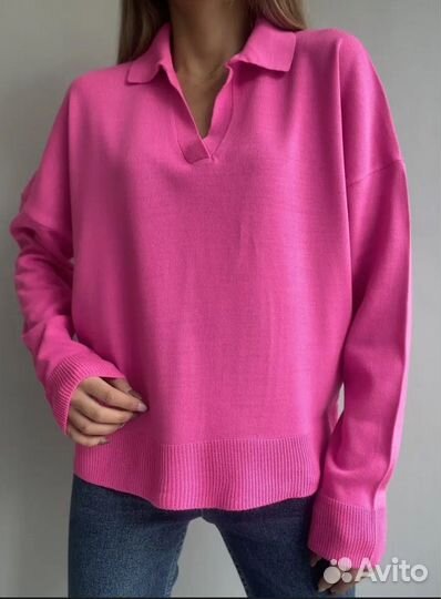 Кофта поло женская