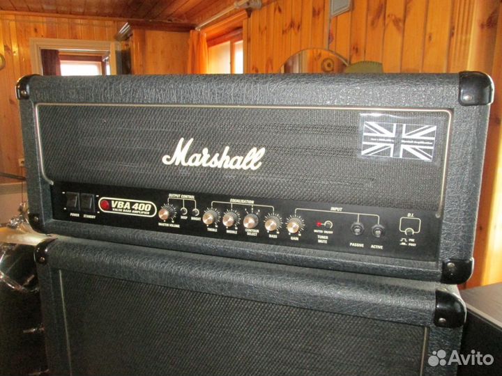 Басовый стек marshal VBA 400 -400 w. англия