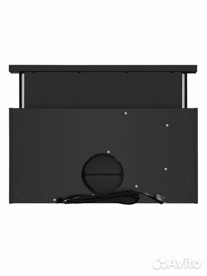 Кухонная вытяжка homsair flat 60 glass черный