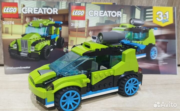 Lego creator 31074 Сверхмощный автомобиль