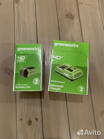 Снеголопата greenworks 40V