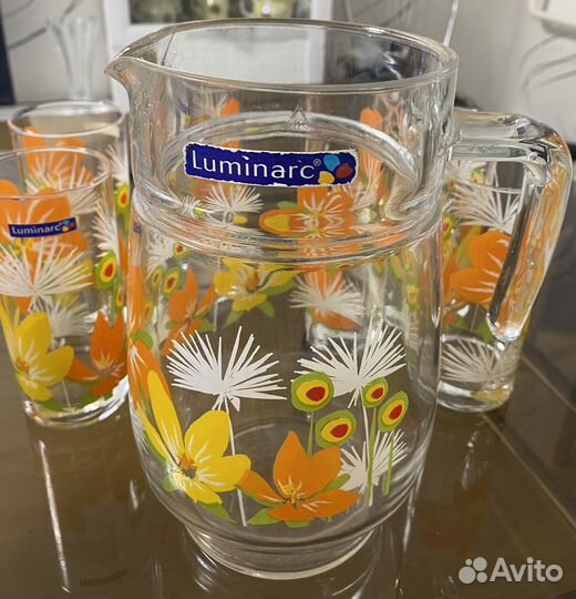 Графин и 6 стаканов