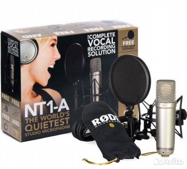 Студийный микрофон Rode NT 1 A