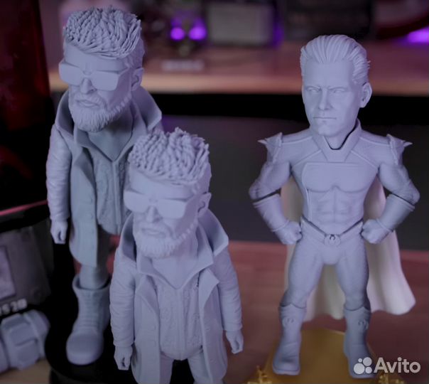 Печать на 3d принтере FDM/SLA, литье деталей