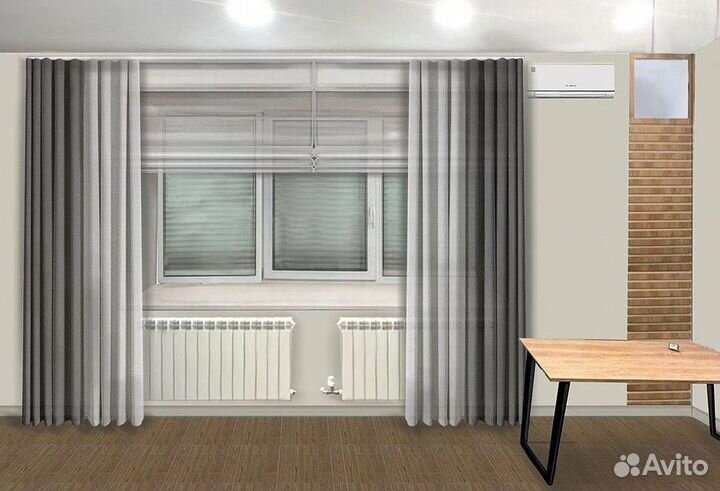 Пошив интерьерных штор на заказ