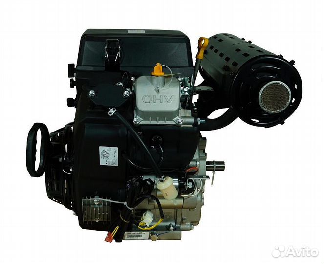 Двигатель Loncin LC2V80FD (H type) D25 20А руч.эл