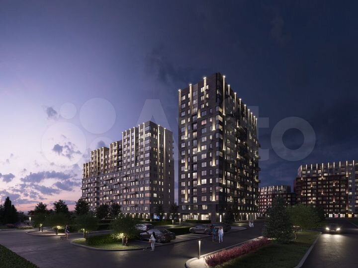 3-к. квартира, 49,5 м², 2/15 эт.