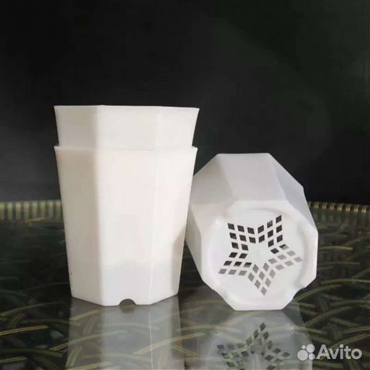 Горшок для цветов фиалок, кактусов и суккулентов