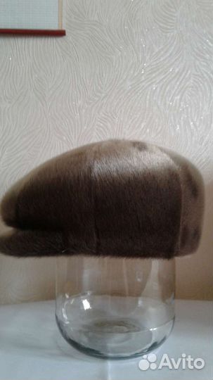 Меховая мужская кепка