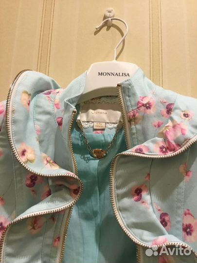 Куртка джинсовая для девочки, 4г, бренд