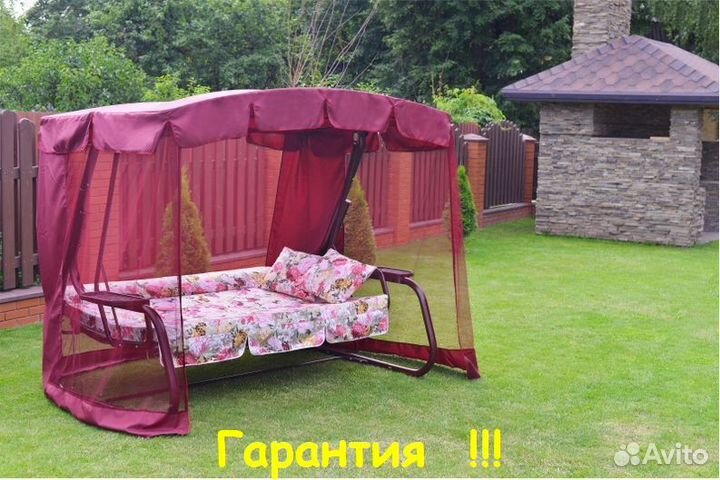 Садовые Качели 3-х местные Турин-2